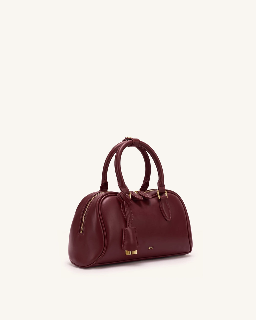 Rosalie Borsa a mano Bowler - Borgogna scuro