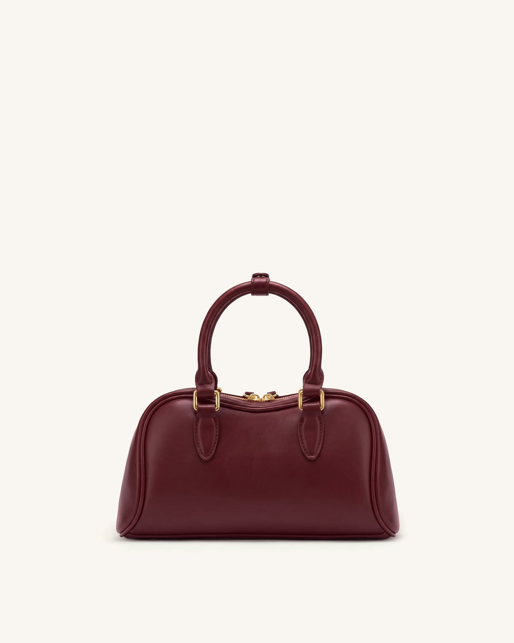 Rosalie Borsa a mano Bowler - Borgogna scuro