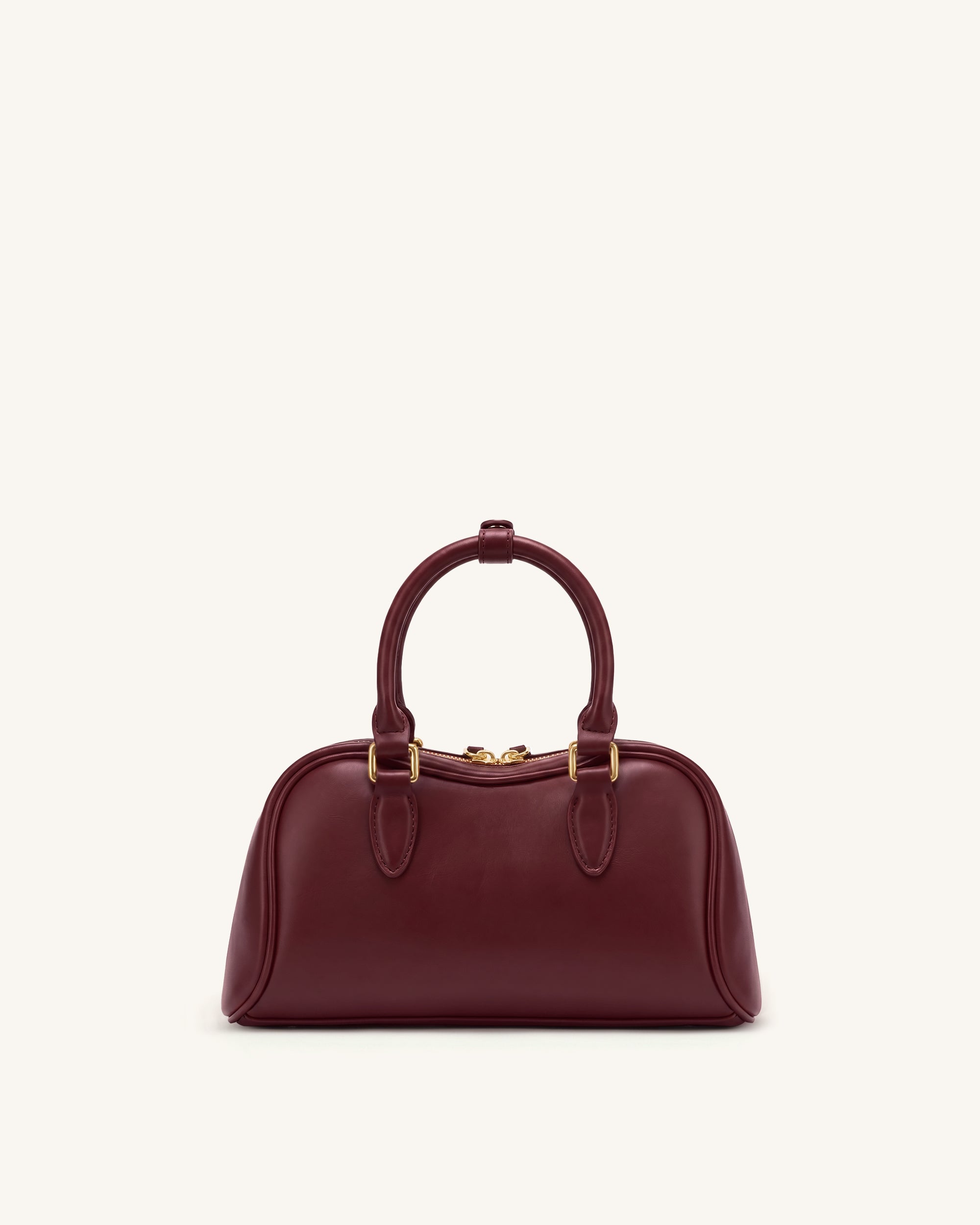 Rosalie Borsa a mano Bowler - Borgogna scuro