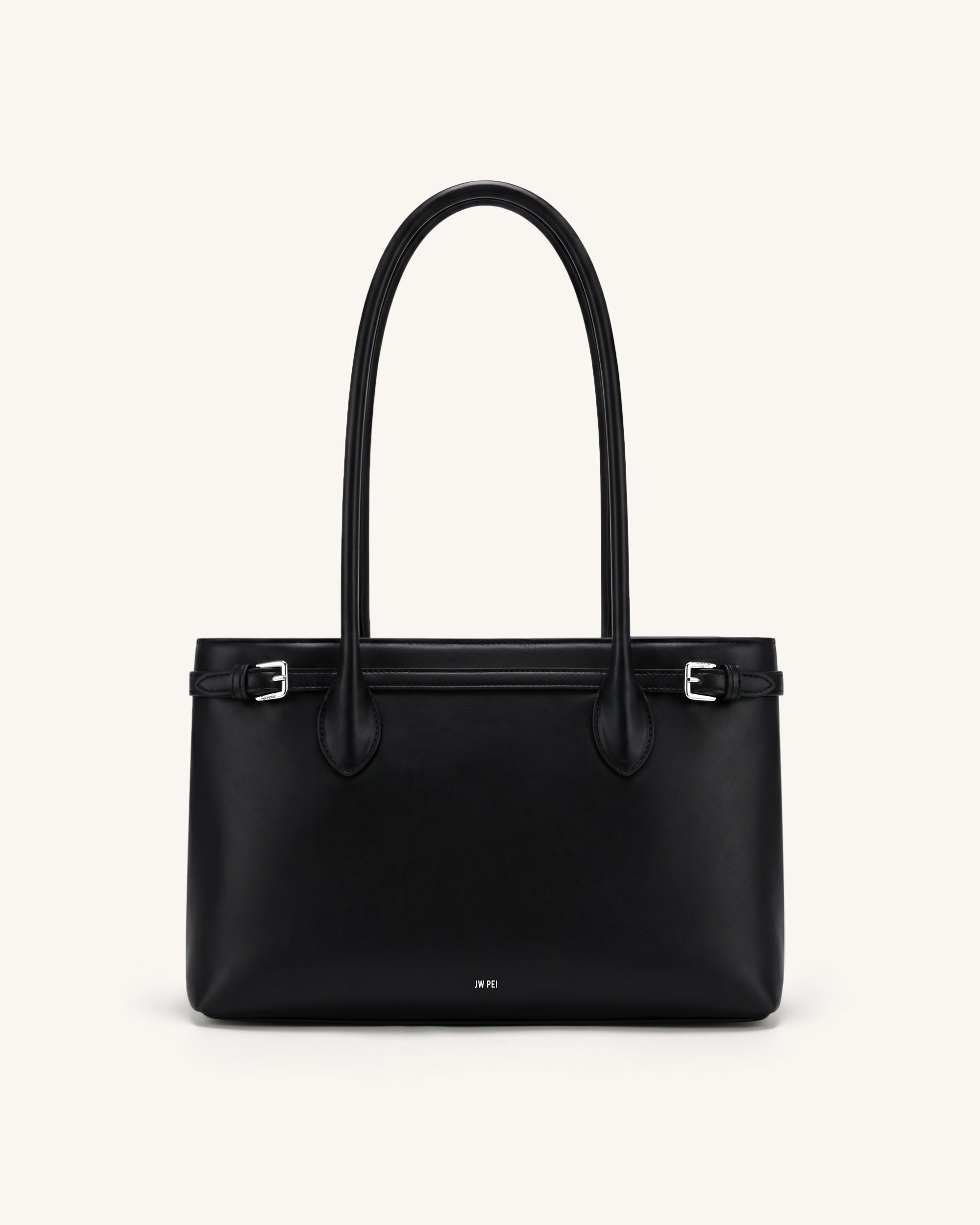 Camille Borsa tote con cinturino e fibbia - Nero