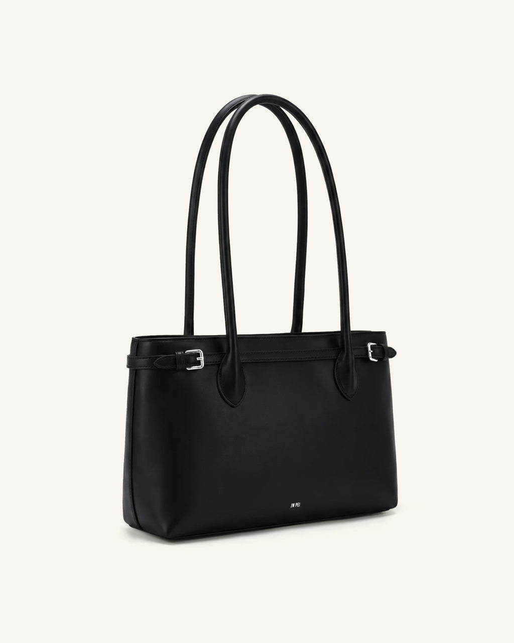Camille Borsa tote con cinturino e fibbia - Nero