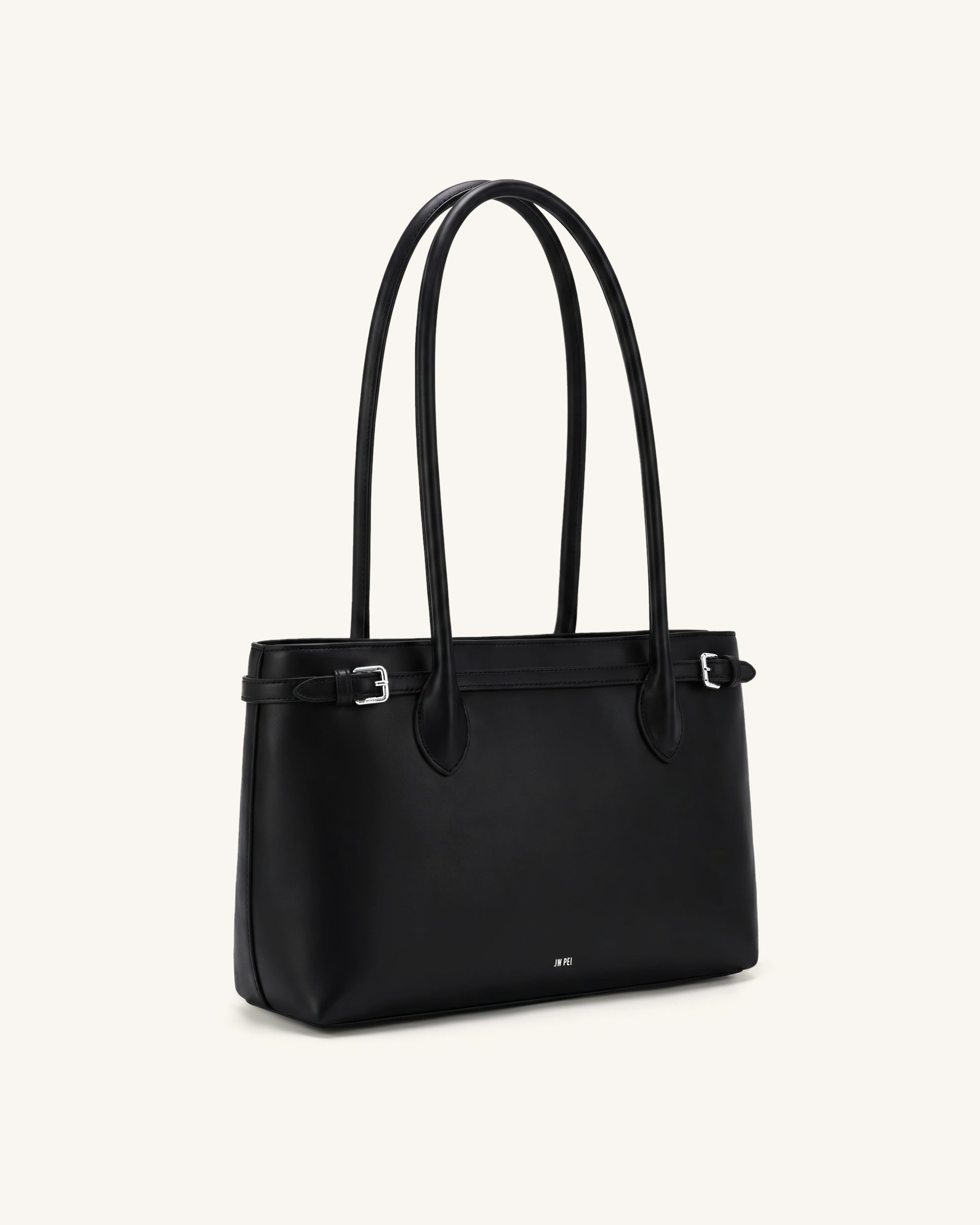 Camille Borsa tote con cinturino e fibbia - Nero