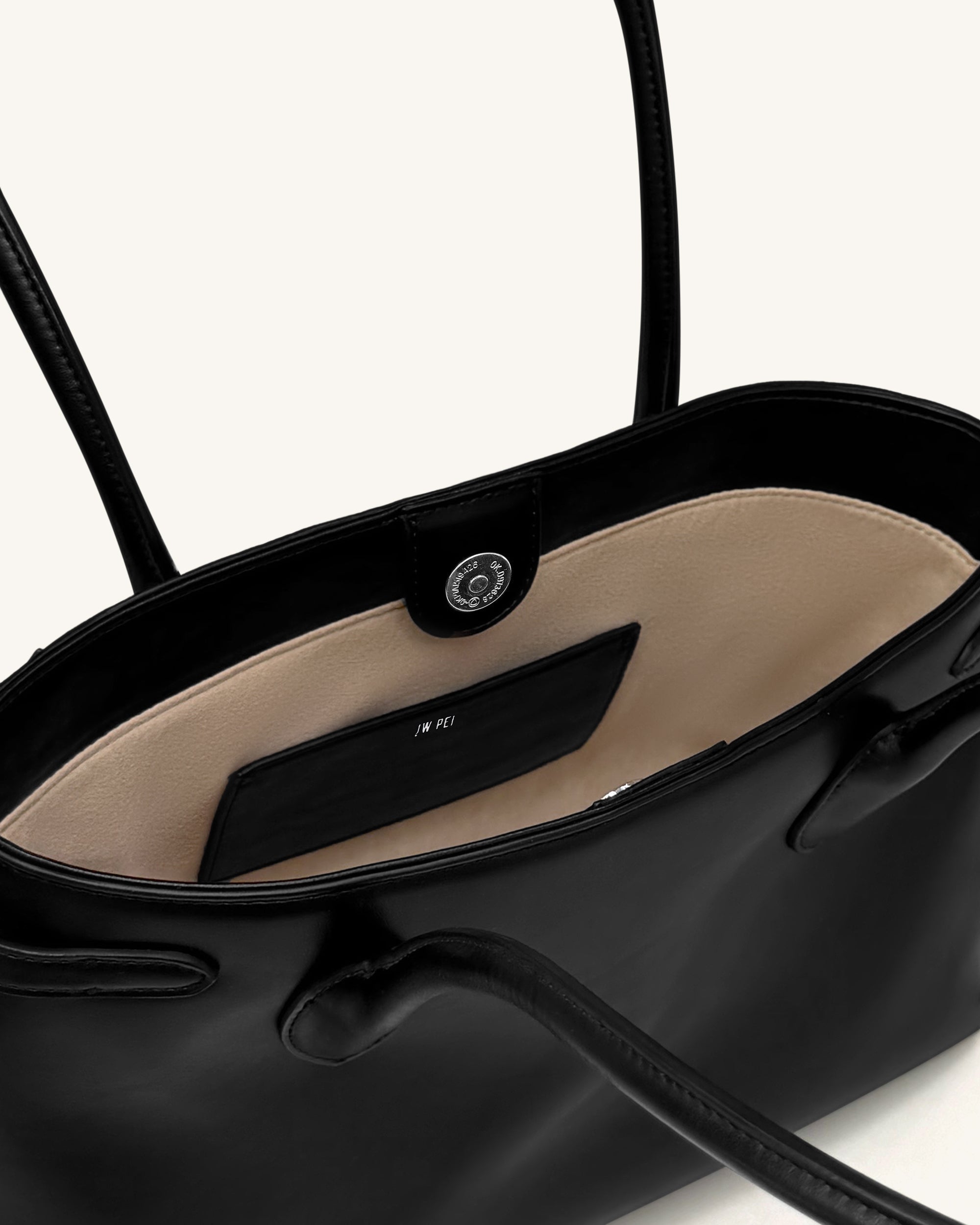Camille Borsa tote con cinturino e fibbia - Nero