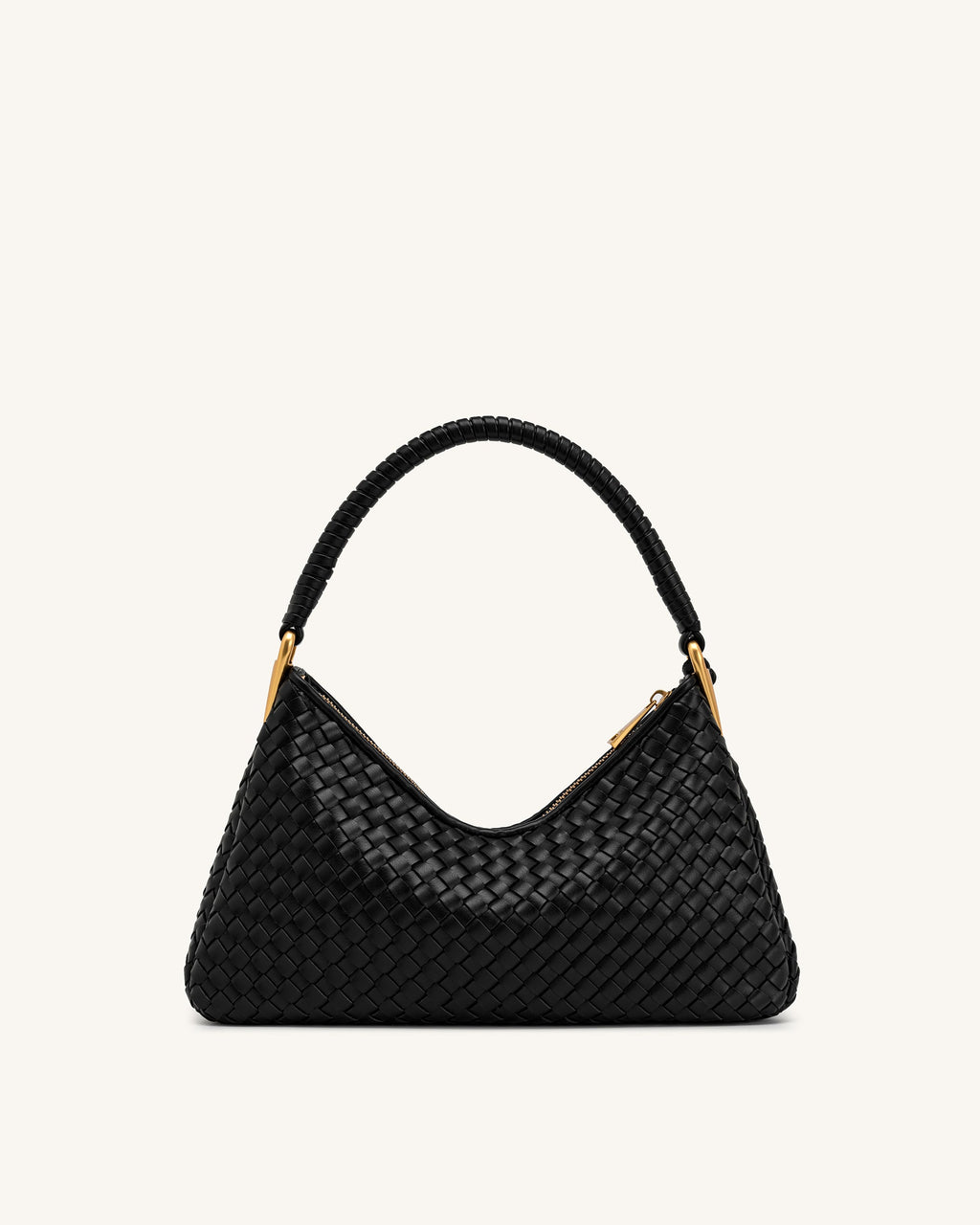 Lorena Borsa a spalla intrecciata - Nera