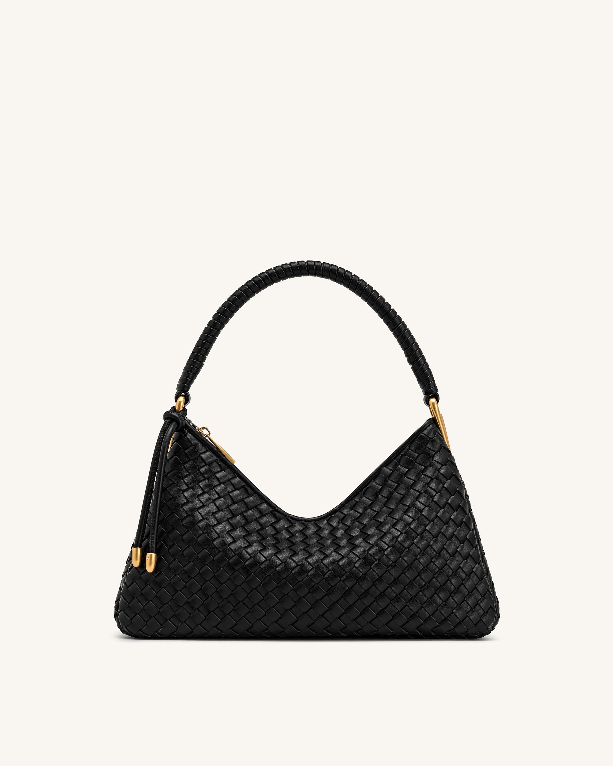 Lorena Borsa a spalla intrecciata - Nera
