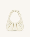 Gabbi Borsa Hobo Arricciata - Bianco