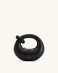Borsa Abacus mini con manico superiore - Cocco nero