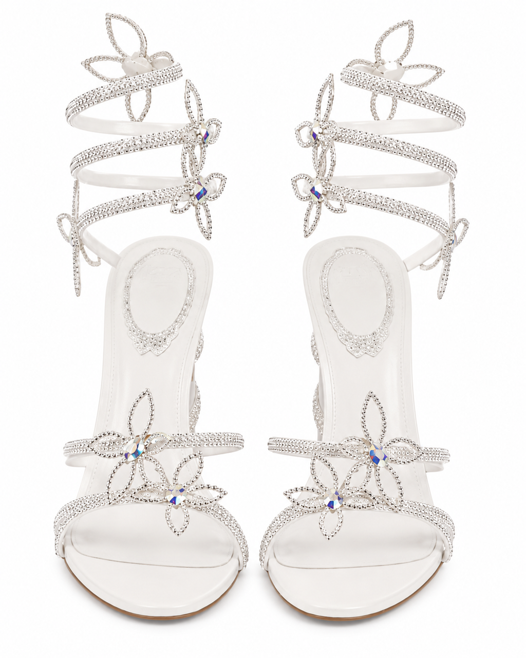 Rosa floral - Tacones