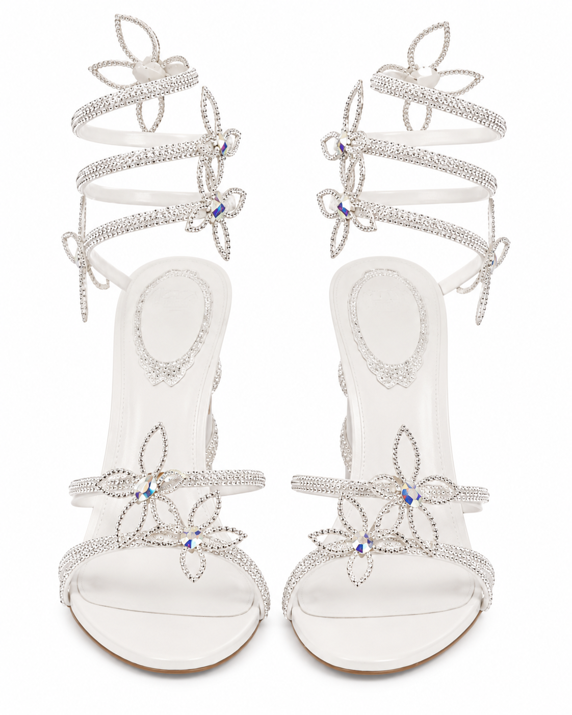 Rosa floral - Tacones
