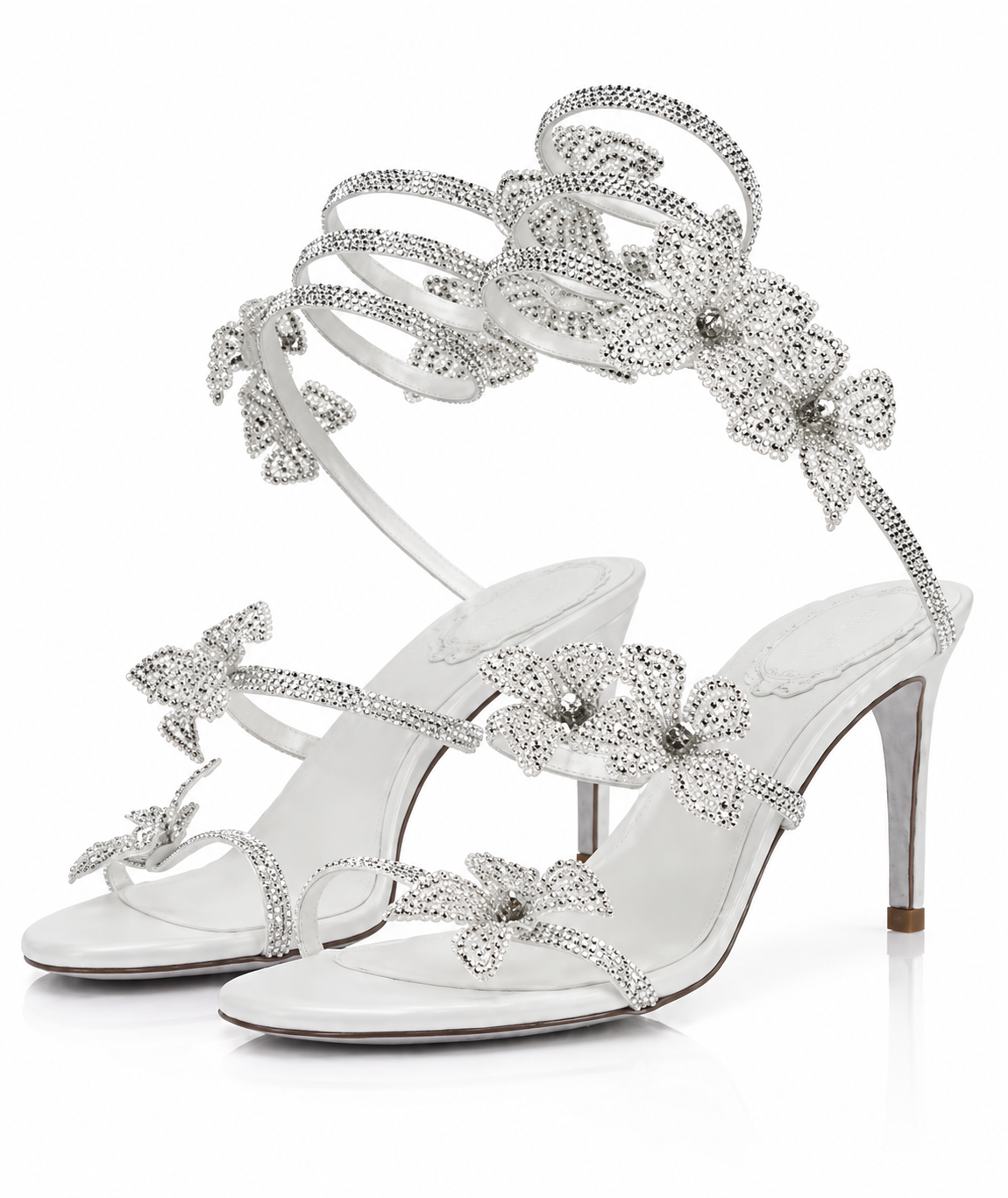 Rosa floral - Tacones