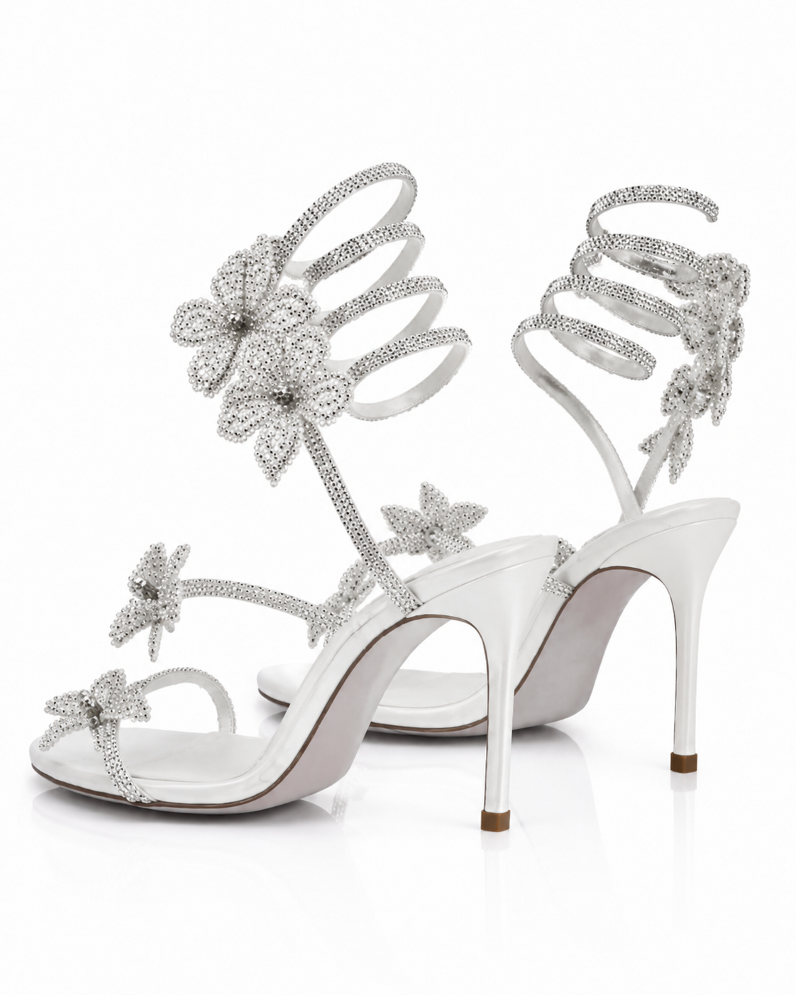 Rosa floral - Tacones
