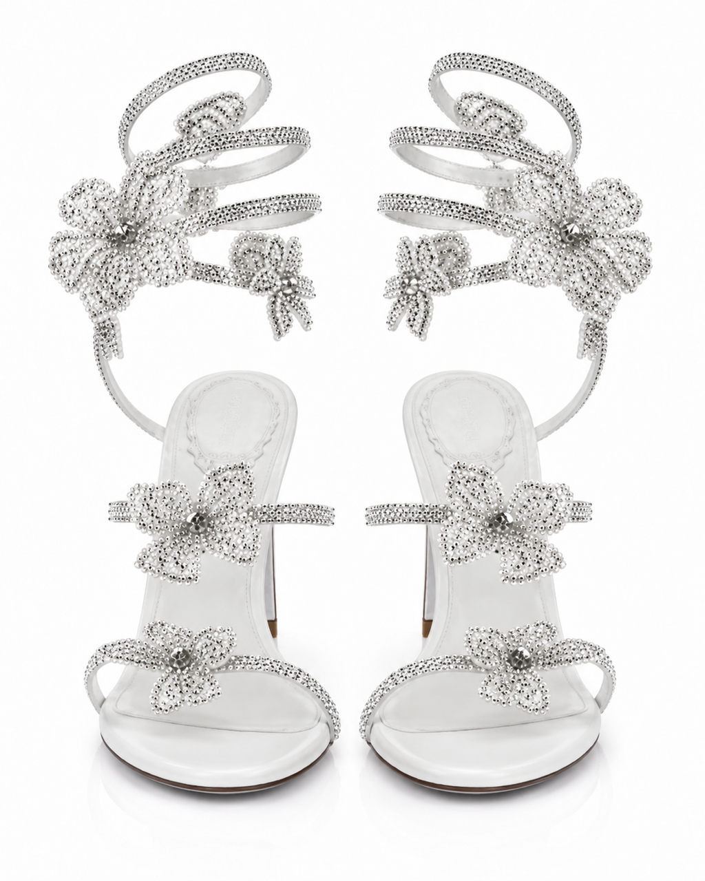Rosa floral - Tacones