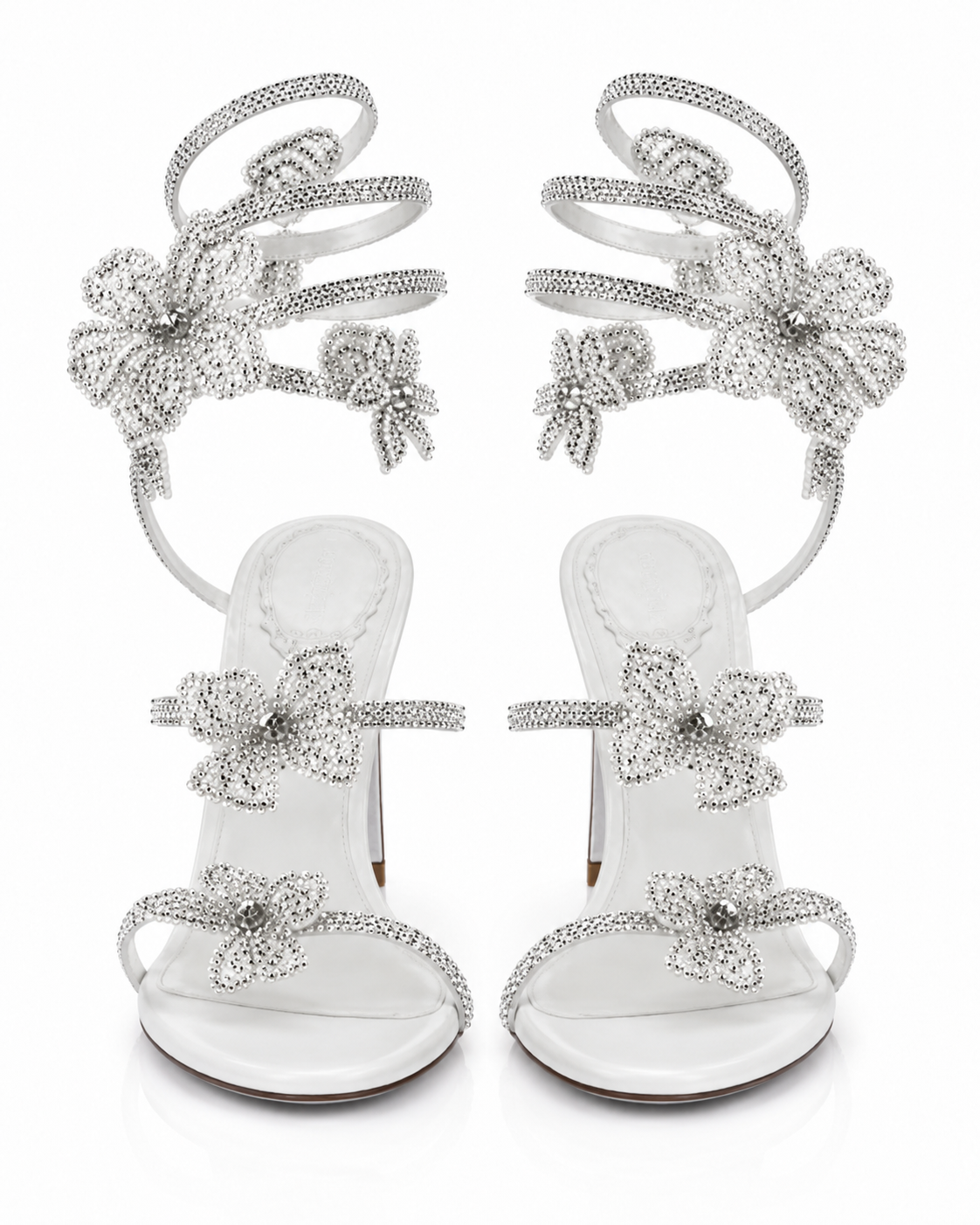 Rosa floral - Tacones