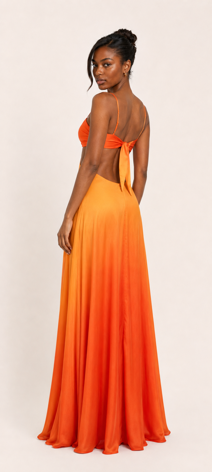 Solaris naranja - Vestido