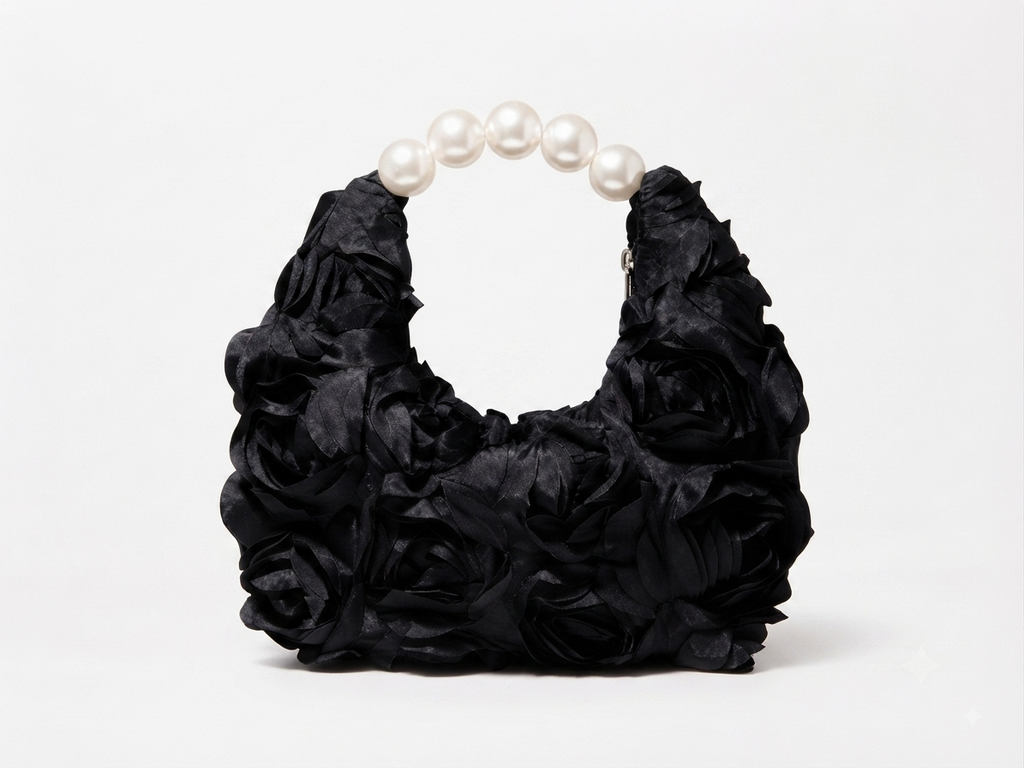 Camelia Noir - Bolso