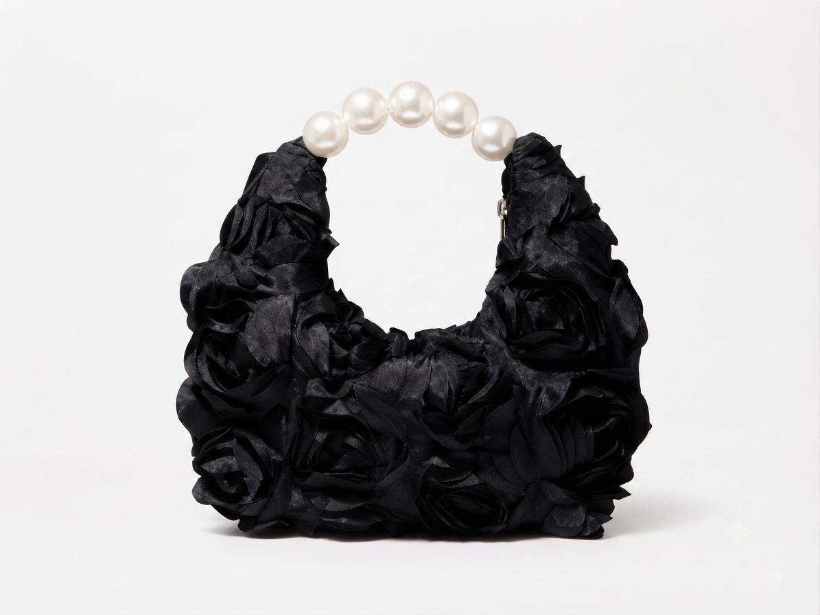 Camelia Noir - Bolso