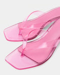Translucent Thong Sandals