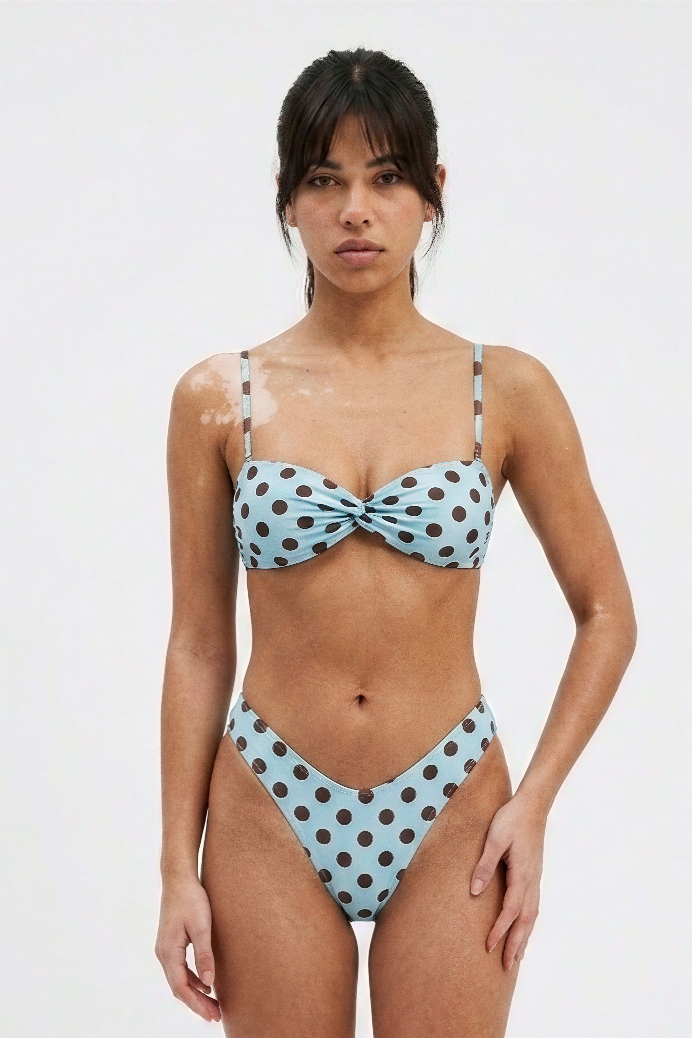 Dragón azul - Conjunto bikini y pantalón 3 piezas