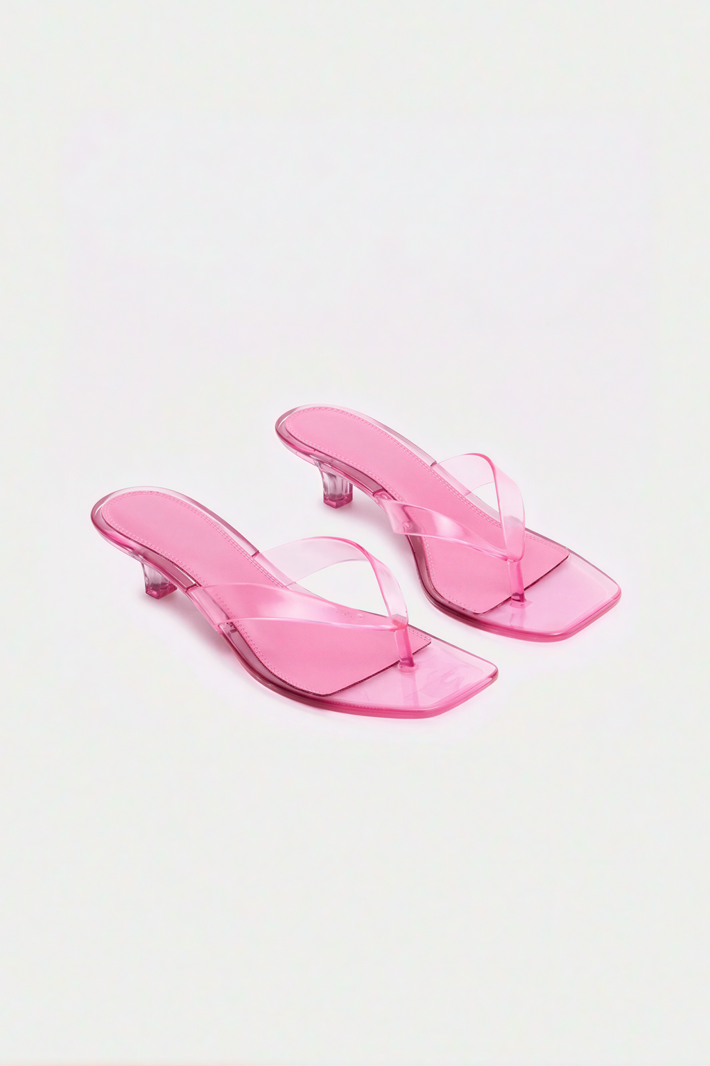 Translucent Thong Sandals