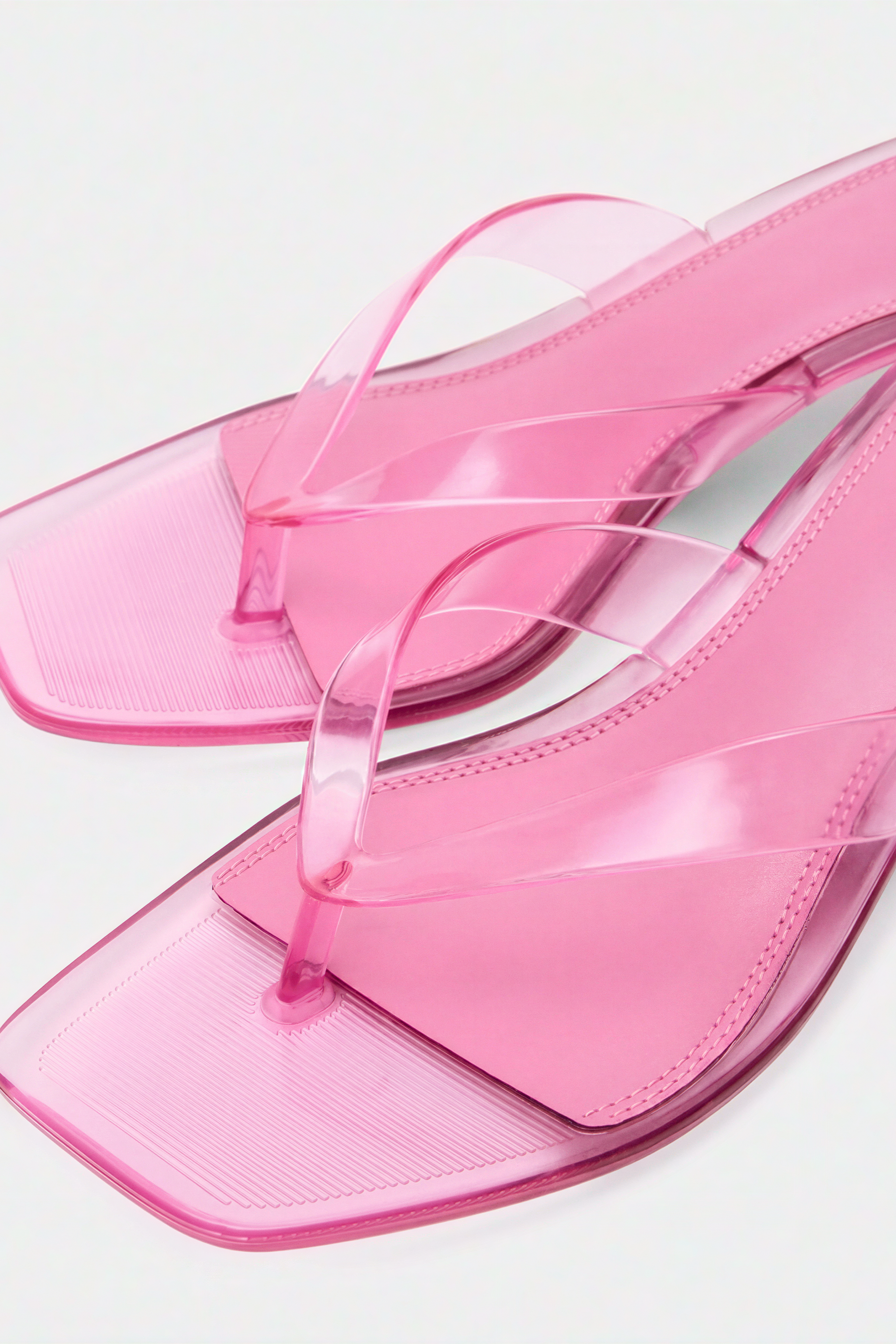Translucent Thong Sandals