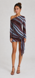 Shara - Vestido drapeado
