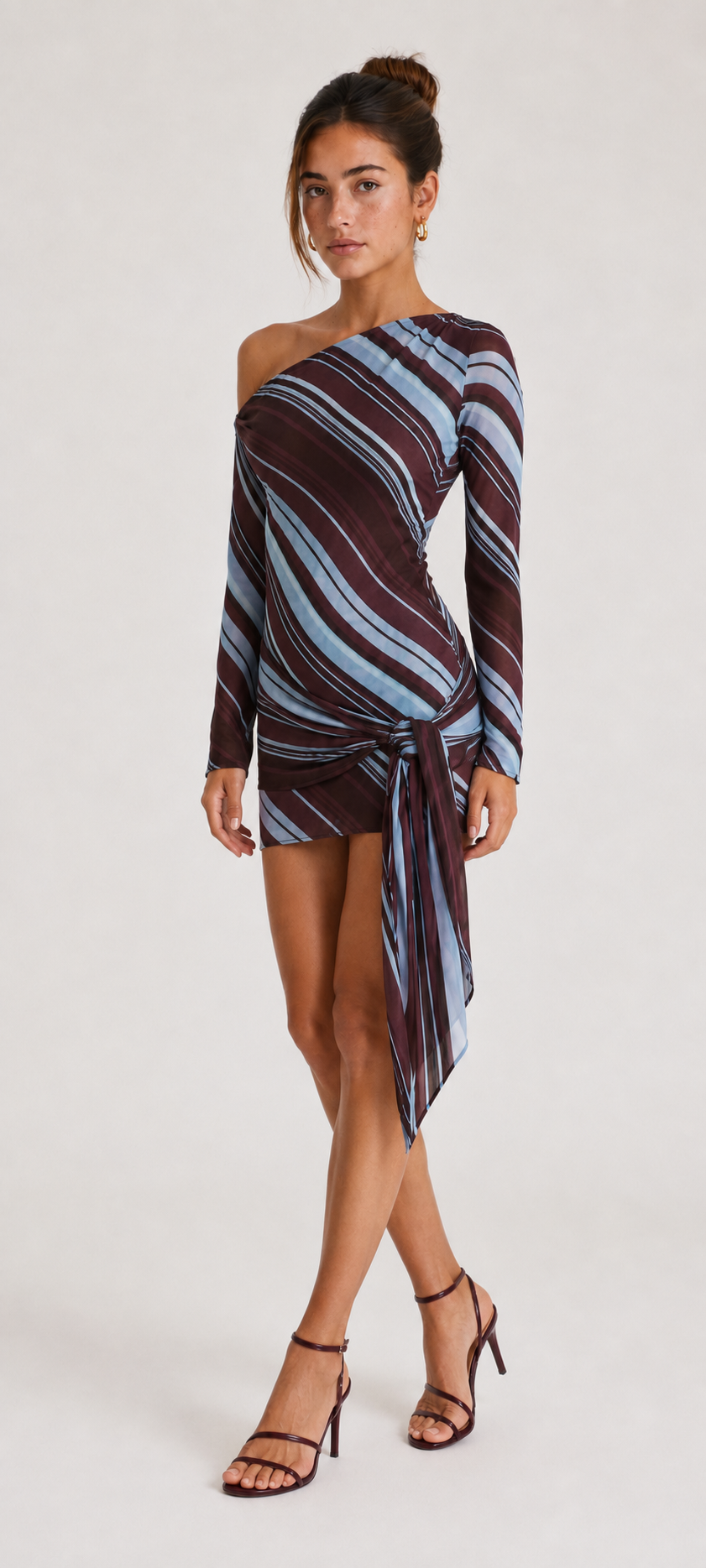Shara - Vestido drapeado
